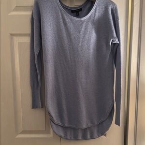 Banana Republic Soft Blue/lavender wide neck sweater